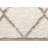 Bonilla Cream Beige Trellis Geometric Shag Rug-310115400