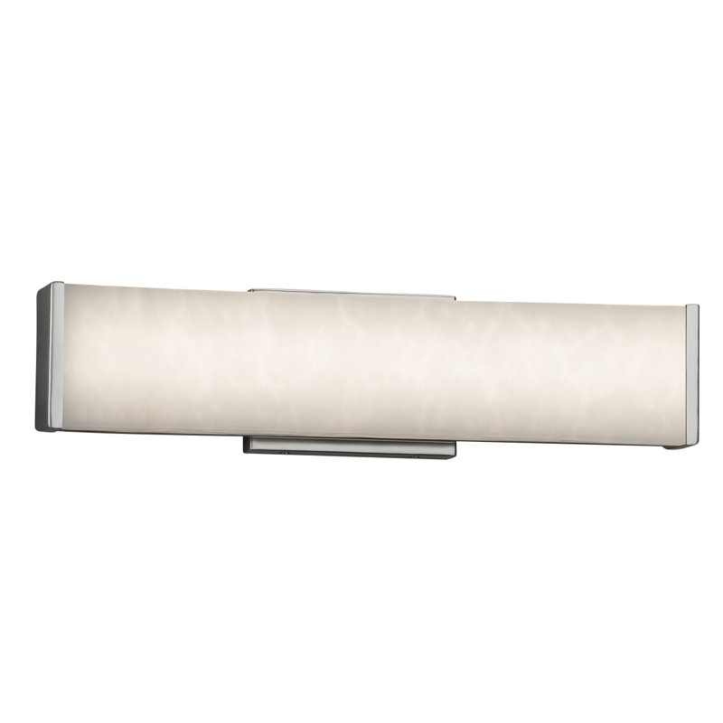 Brey Dimmable LED Bath Bar, Brushed Nickel