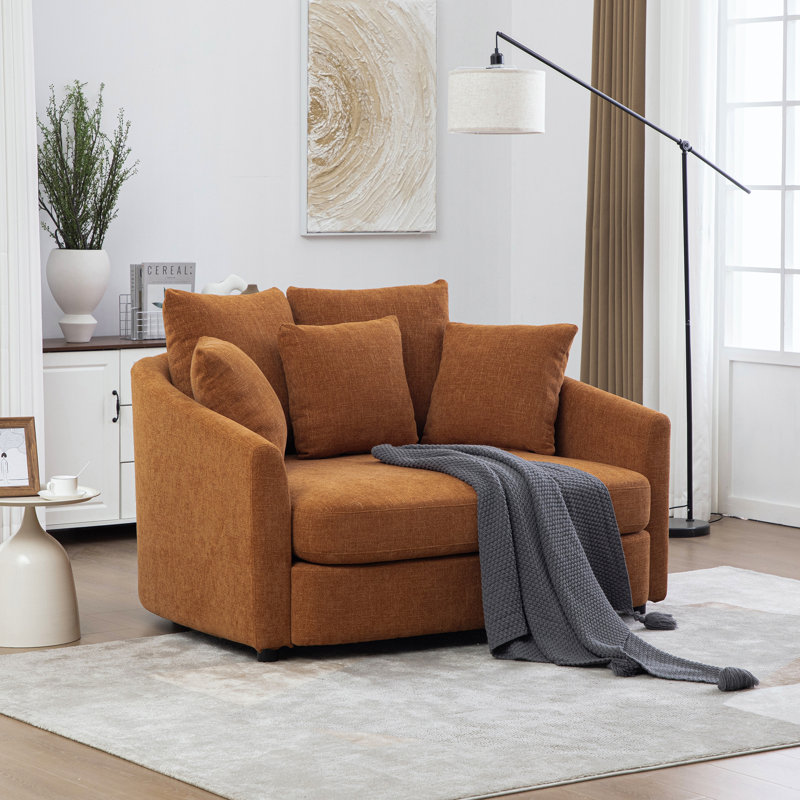 Chaise d'appoint, Orange