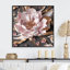 Pivoine rose, touche dorée - salon d'art pivoines_105702
