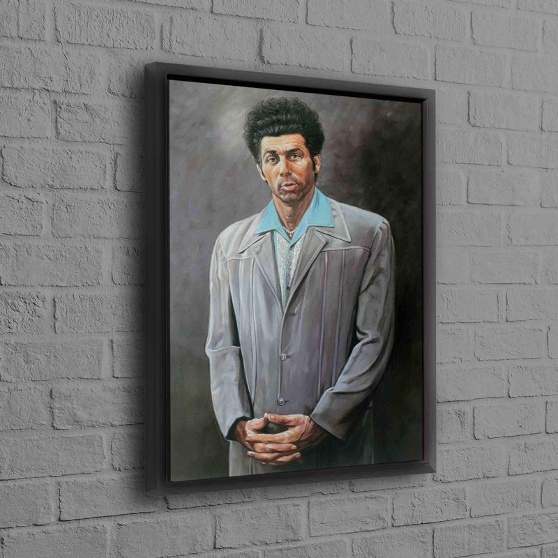 Print on Canvas, Framed Print without Mat, 60 cm H x 40 cm W, Black