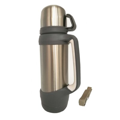 ® Insulated Beer Growler, 40 Oz Vacuum Flask, Stainless Steel Vacuum Water Bottle For Cold And Hot Beverages - FixtureDisplays 16912