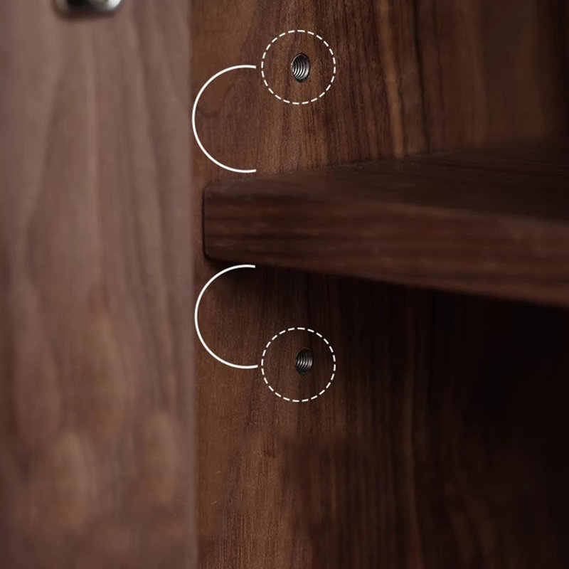American style retro shoe cabinet for households