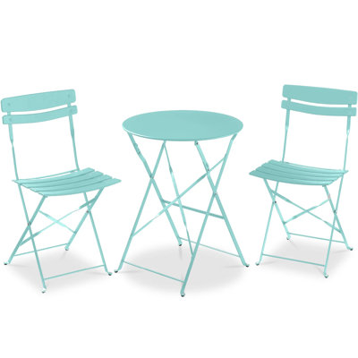 Folding Patio Bistro Set