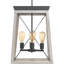 Lustre rectangulaire à 4 lumières Jamii-Leigh-676769606