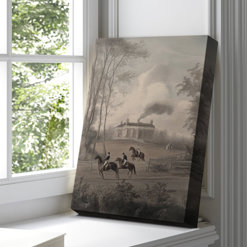 Toile tendue avec châssis abstrait Lxxi , H 48 po x l 32 po