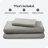 100% Cotton Solid Flannel Sheet Set-850733545-850733564