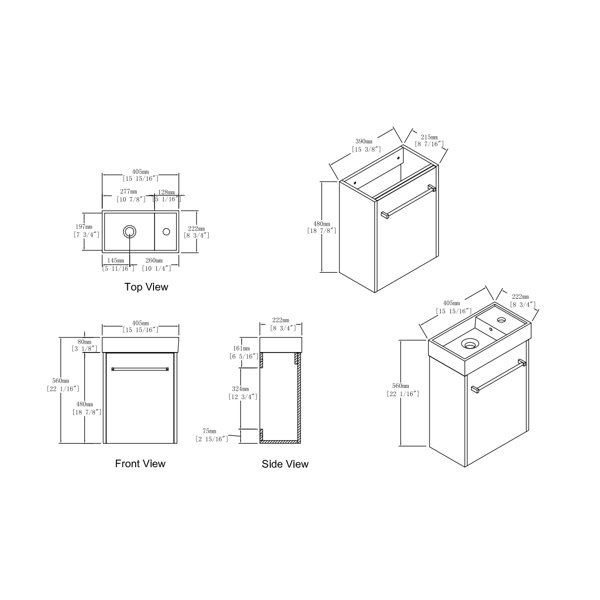 Dimensions du produit