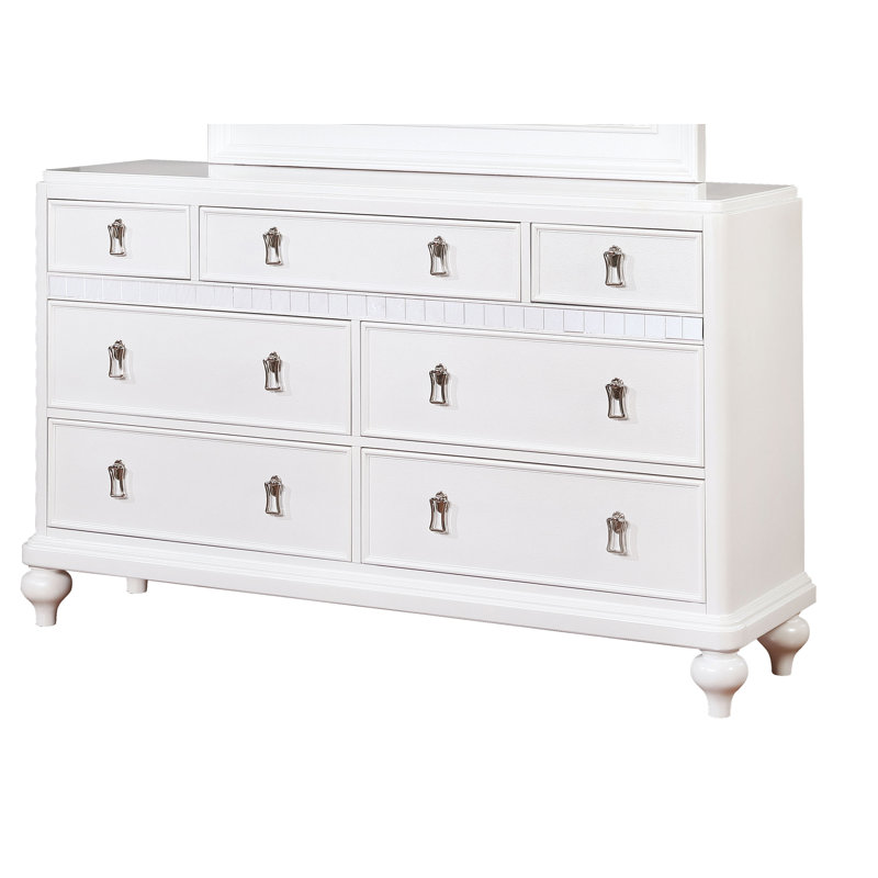 Annistyn 64'' W 7 - Drawer Dresser, White
