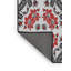 Tapis rouge/noir tissé à la machine-1847822222