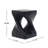 MGO Twist Shape Side Table-245611450