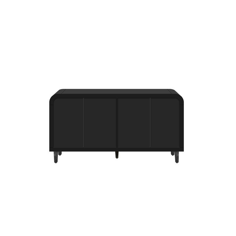 Buffet 59 po 59 po Farmhouse, Noir antique