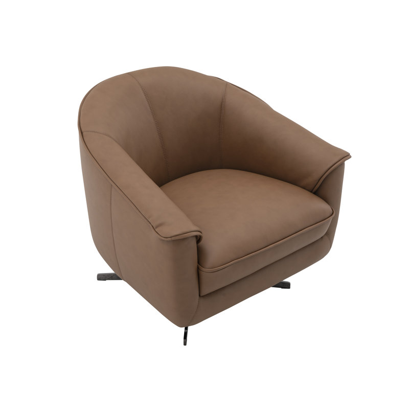 Chaise pivotante Sloan Cognac