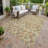 Machine Washable Indoor/Outdoor Chantille ACN2557 Botanical Rug-562110506-562110496