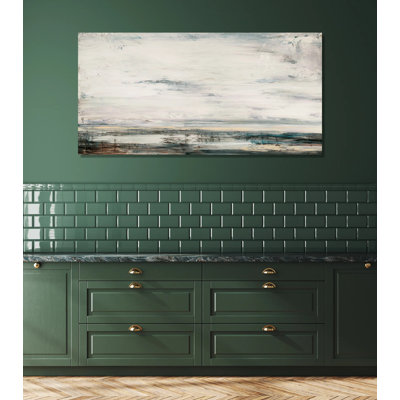 «Jade Sea» par John Beard - reproduction à cadre flottant