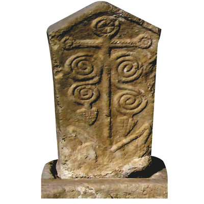Graveyard Cemetery Tombstone Cardboard Standup