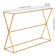 Sabrina 45'' Glass Top Console Table