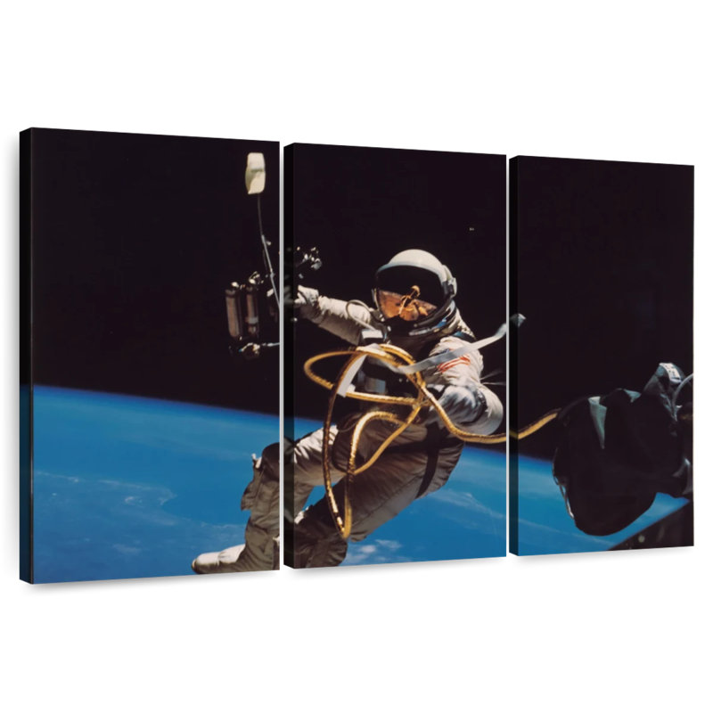 Oberle, mission spatiale de la NASA II, H 24 po x l 38 po