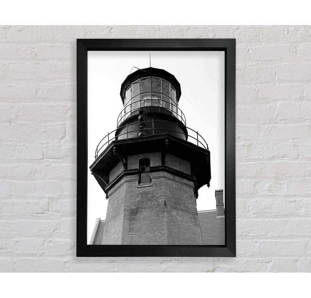 Block Island Southeast Light von Ansel Adams - Einzelne Bilderrahmen Kunstdrucke