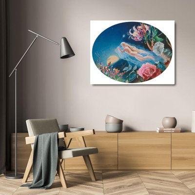 «The Morning Star» par John Simmons - Art mural sur toile tendue avec châssis
