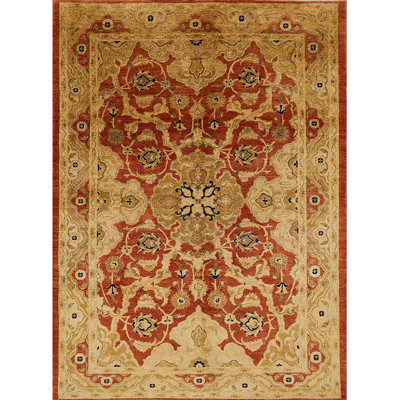 Tapis oriental jaune / brun Eugenia