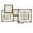 Zaye 16 - Light Pewter Unique/Statement Pendant