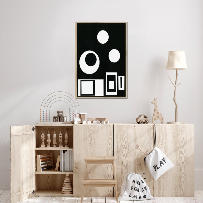 Prestige VI by Regina Moore - Print, 50cm H x 34cm W, Natural Wood Framed Paper Print