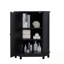 Meuble de coin avec tablette ajustable-252691166