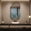 Miroir mural irrégulier de forme unique, miroirs asymétriques, miroir en nuage, miroir ondulé, miroir mural Morden pour hall d'entrée, salon, chambre à coucher, salle de bain-1682652254-1687980561