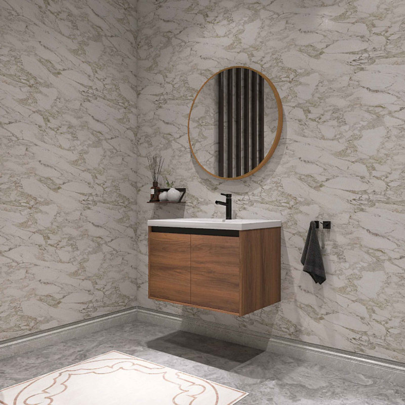 Meuble-lavabo simple 29,56 po avec plateau en résine Branigans