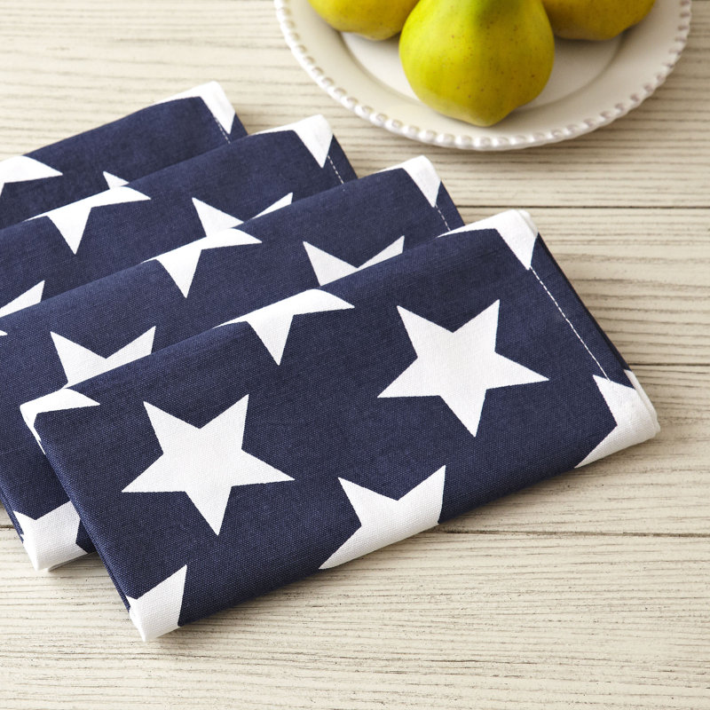 Jebediah Cotton Geometric Square Napkin