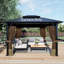 Paroi latérale en polyester pour pavillon de jardin Aoodor-121327737-109918659