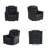 Sidh 38.6" Wide Classic And Overstuffed Breathable Microfiber Manual Standard  Recliner-392231670