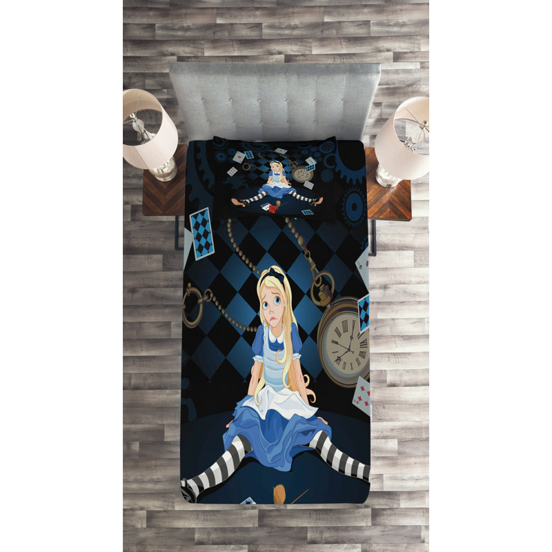Coverlet, Twin Bedspread + 1 Sham