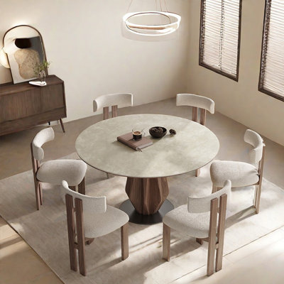 French style modern simple light luxury table sets