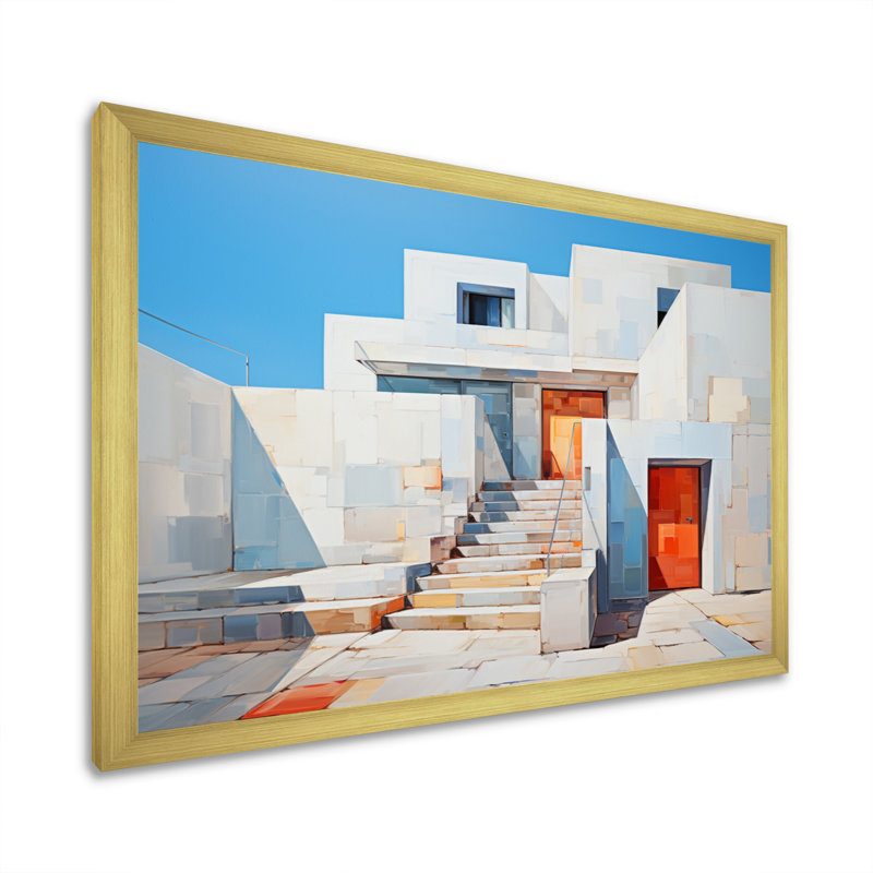 «Minimalisme accentue la simplicité», impression sur toile encadrée, H 12 po x l 20 po x P 1 po, Cadre doré à une seule photo