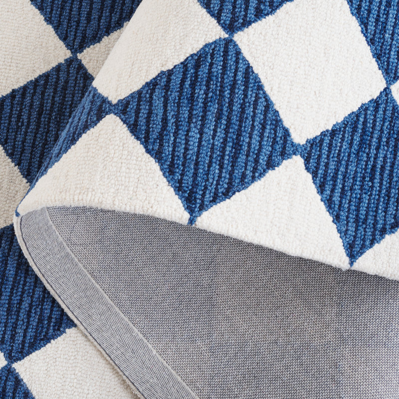 Tapis en laine ébène, Rectangle de 5 pi x 8 pi