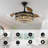 Gulkis 42.12'' Ceiling Fan with LED Lights