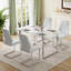 Minday Double Pedestal Dining Set-146766433-146178110-146766434