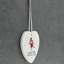Xmas Under Elf Surveillance Heart Shaped Ceramic Ornament