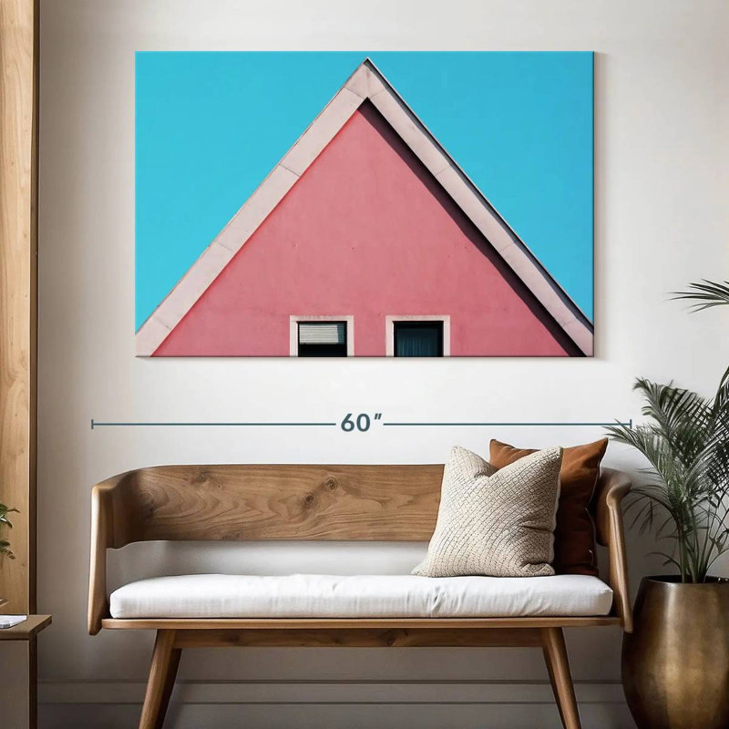 Lilie superbe bâtiment rose, H 34 po x l 51 po