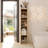 Space-Saving 4-Door Up-And-Over  Bathroom Storage Cabinet
