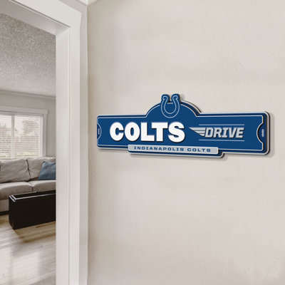 NFL Indianapolis Colts Street Sign