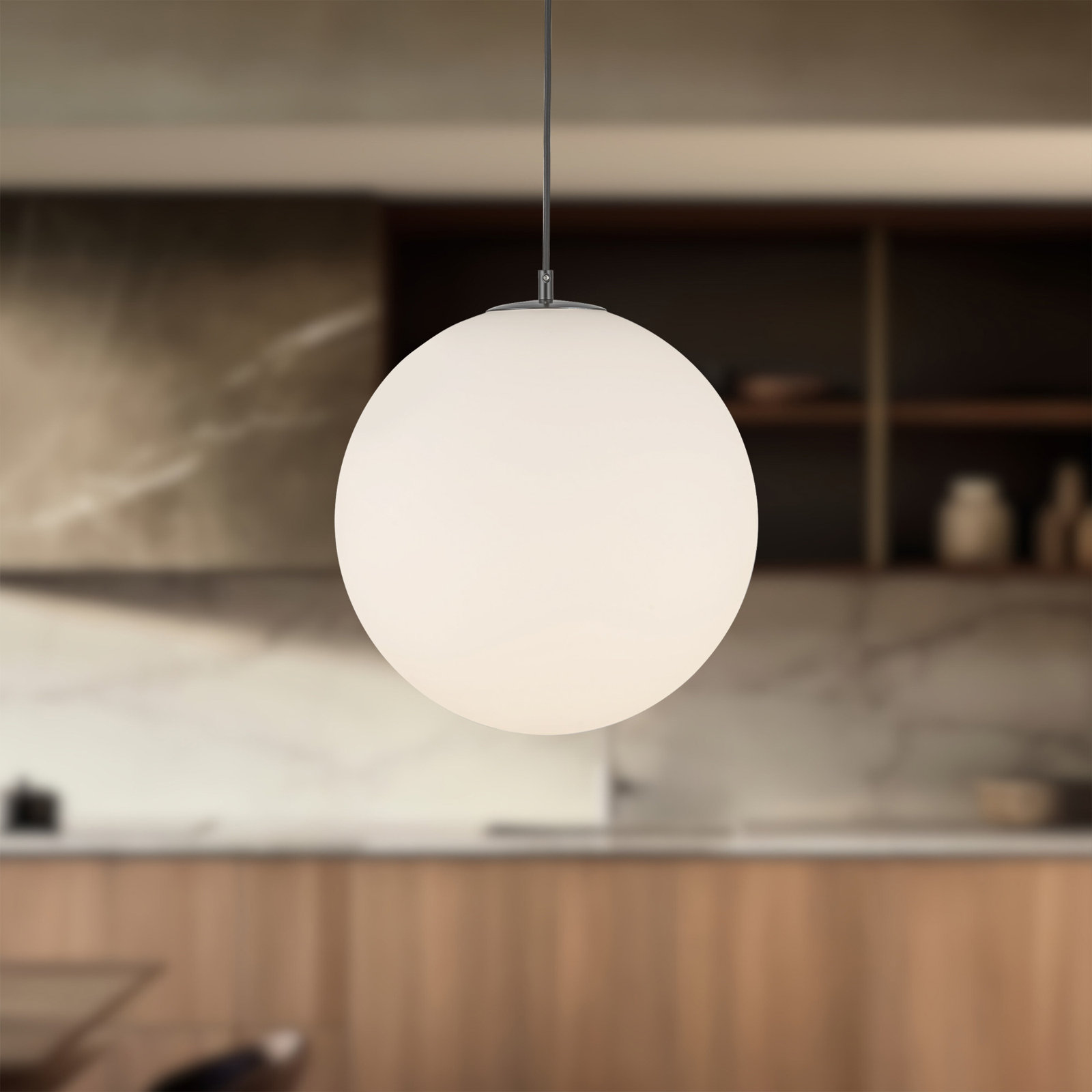 Isabell Dimmable Single Light Pendant, 138.25" H x 15.75" W x 15.75" D, 20 W