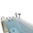 Ella Petite 28"x52" Acrylic Soaking Walk-In-Bathtub, Left Inward Swing Door, Heated Seat, 5 Piece Fast Fill Faucet, 2" Dual Drain-93546418