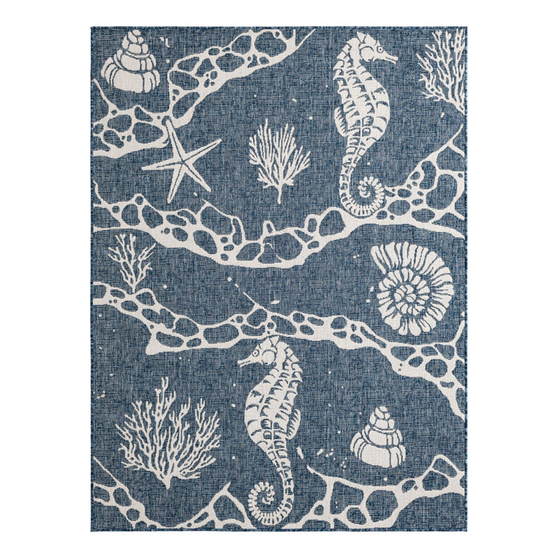 Tapis intérieur / extérieur Angelys, Rectangle 5 pi 1 po x 7 pi 1 po