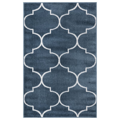 Tapis bleu Arianda