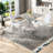 Contemporary Dining Table Sets, Glass And Metal, Sleek Modern For Kitchen And Home