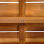 Ensemble de table de salle à manger en bois d'acacia brun avec 1 table et 1 banc-722450130