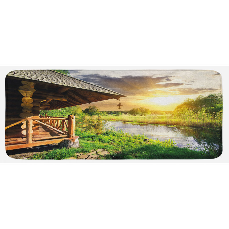 Tapis de cuisine nature